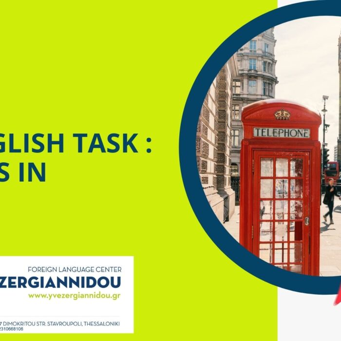 Real English Task: “Five Days in London”
